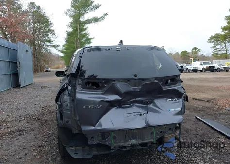 2022 Honda Cr-V Hybrid Ex из США, поврежденный, VIN 5J6RT6H58NL028050